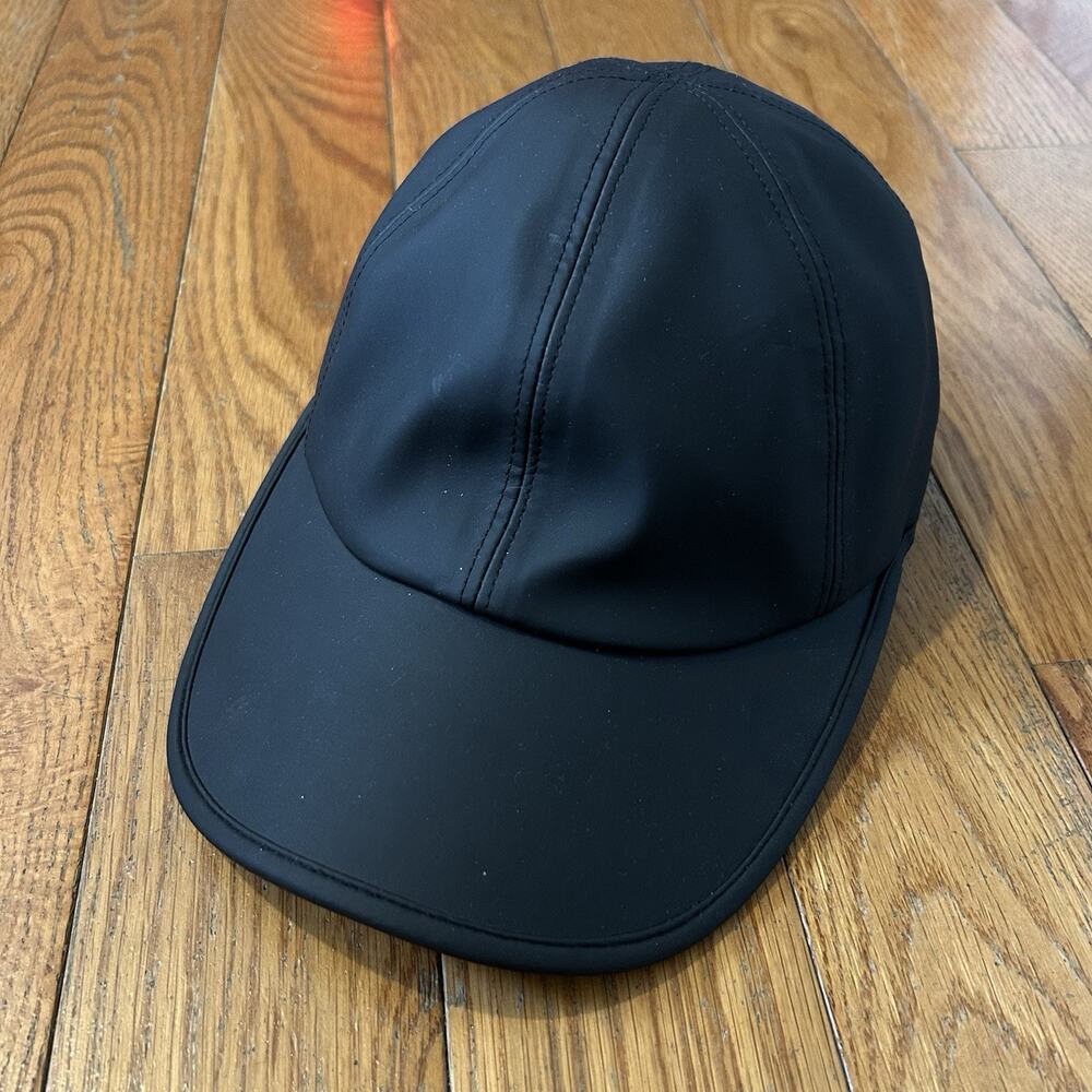 Hatbrella Waterproof Black Baseball Cap Adjustable Strap Hat